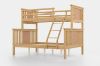 Picture of FORESTER Solid Wood Single-Double Bunk Bed