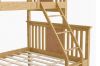 Picture of FORESTER Solid Wood Single-Double Bunk Bed