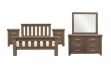 Picture of  WESTMINSTER Solid Oak Bedroom Combo (Walnut) - 5PC Queen Size