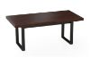 Picture of SYNERGYPLUS Dining Table with Square Metal Legs (Walnut) - 180x90