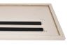 Picture of SYNERGYPLUS Dining Table with Trapezoid Metal Legs (Champagne) - 200x100