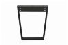 Picture of SYNERGYPLUS Dining Table with Trapezoid Metal Legs (Cement Grey) - 160x90