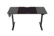 Picture of MATRIX 140 Electric Height Adjustable Desk with LED Display and Jumbo Mouse Pad (Black)
