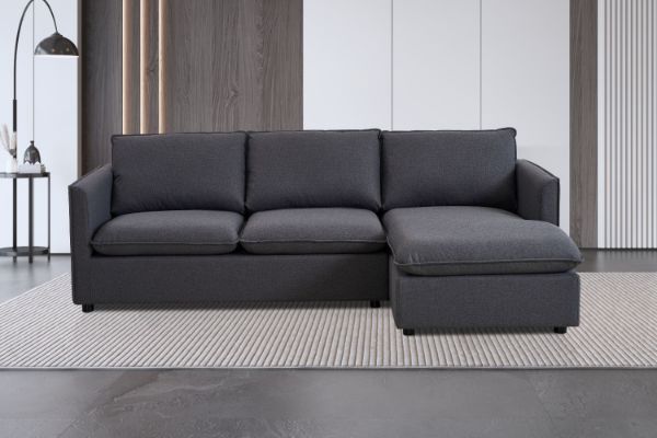 Picture of BENDON Fabric Sectional Sofa (Dark Grey) - Water Resistant 