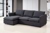 Picture of BENDON Fabric Sectional Sofa (Dark Grey) - Chaise Facing Left