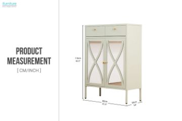 Picture of STARK Steel Frame 110x80cm Cabinet
