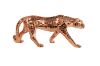 Picture of GEKO Large Rose Golden Leopard Ornament Home Decoration (95cmx39cm)
