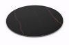 Picture of NOAM D80 Round Sintered Stone Lazy Susan Turntable (Matte Black)