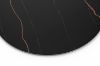 Picture of NOAM D80 Round Sintered Stone Lazy Susan Turntable (Matte Black)