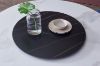 Picture of NOAM D80 Round Sintered Stone Lazy Susan Turntable (Matte Black)