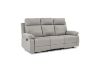 Picture of SORIANO Air Leather Manual Reclining Sofa Range (Pebble Grey)