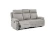 Picture of SORIANO Air Leather Reclining Sofa Range (Pebble Grey) - 3RR