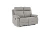 Picture of SORIANO Air Leather Reclining Sofa Range (Pebble Grey) - 3RR + 2RR Sofa Set
