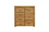 Picture of [FLOOR MODEL CLEARANCE] HEYFIELD 7-Drawer Solid Oak Tallboy