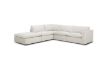 Picture of SKYLAR Sectional Modular Sofa (Cream) - Chaise Facing Left