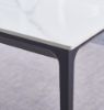 Picture of [FLOOR MODEL CLEARANCE] BRUTUS 1.5M Sintered Stone Top Aluminum Frame&Leg Dining Table (White)