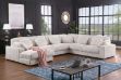 Picture of PAULINA Corduroy Fabric Modular Sofa Set