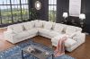 Picture of PAULINA Corduroy Fabric Modular Chaise Facing Right Sofa Set