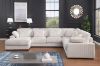 Picture of PAULINA Corduroy Fabric Modular Chaise Facing Right Sofa Set