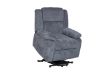 Picture of MATTHEW Zero Gravity Power Lift Recliner Chair *Twin Motor with Adjustable Headrest (Blue)