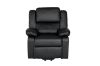 Picture of MATTHEW Zero Gravity Power Lift Recliner Chair *Twin Motor with Adjustable Headrest (Black)