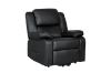 Picture of MATTHEW Zero Gravity Power Lift Recliner Chair *Twin Motor with Adjustable Headrest (Black)