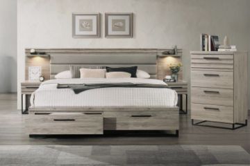 Picture of WESTDEN Bedroom Combo Set with Side Pier in Super King Size - 4PC Combo