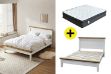 Picture of NOTTINGHAM Solid Oak Bed Frame + Forest mattress Combo Deal - Super King 