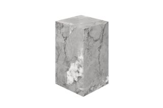 Picture of DELRAY Sintered Stone Pedestal Stand/Display Plinth(Gloss Grey) - H60