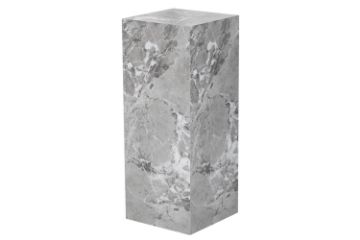 Picture of DELRAY Sintered Stone Pedestal Stand/Display Plinth(Gloss Grey) - H80