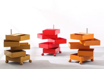 Picture of GAVIN Rotating 5 Tier Utility Drawer Trolley