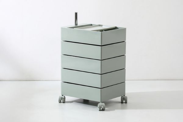 Picture of GAVIN Rotating 5 Tier Utility Drawer Wheel Trolley (Green)