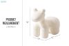 Picture of RUMIYA Playful Accent Seating Sculptural Pony Chair (White)