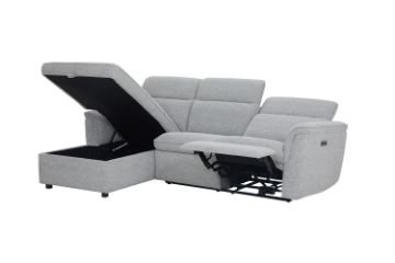 Picture of FOSCA Sectional Power Reclining Sofa With Storage & USB Port