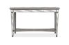 Picture of PALLIE Tempered Glass Top Segmented Mirror Console Table
