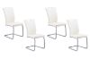 Picture of EDAN High Back Dining Chair (Pearl White) 