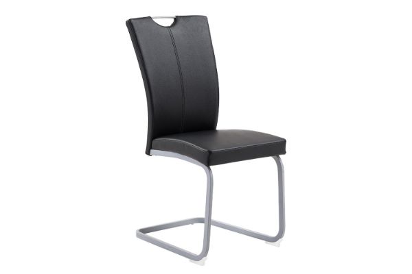 Picture of EDAN High Back Dining Chair with Powder Coating Base (Elegant Black)