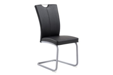 Picture of EDAN High Back Dining Chair with Powder Coating Base (Elegant Black) 