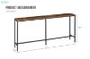 Picture of HOOBRO 180 Long Narrow Console Table (Walnut)