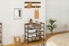 Picture of LITON Adjustable 5-Tier Shoe Rack with Wall Hooks 