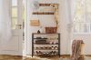 Picture of LITON Adjustable 5-Tier Shoe Rack with Wall Hooks 
