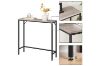 Picture of MYRON 76 Slim Console Table (Greige)