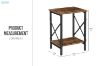 Picture of BASEL Side Table with Storage Shelf - Set of 2 
