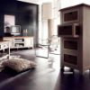 Picture of [FLOOR MODEL CLEARANCE] BODDE 128x59cm 4-Drawer Pine Wood Cabinet with Rattan Shelf