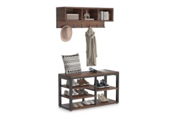 Picture of [FLOOR MODEL CLEARANCE] KANA 80 Coat Hanger + Shoe Rack