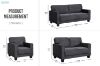 Picture of HERBERT Corduroy Sofa Range (Grey)
