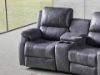 Picture of [FLOOR MODEL CLEARANCE] EASTON Home Theatre Reclining Sofa with 2 Cup Holders and Storage