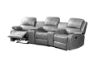 Picture of [FLOOR MODEL CLEARANCE] EASTON Home Theatre Reclining Sofa with 2 Cup Holders and Storage