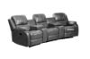 Picture of [FLOOR MODEL CLEARANCE] EASTON Home Theatre Reclining Sofa with 2 Cup Holders and Storage