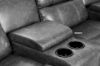 Picture of [FLOOR MODEL CLEARANCE] EASTON Home Theatre Reclining Sofa with 2 Cup Holders and Storage